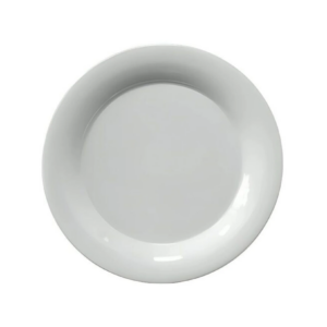 PLATO DE MELAMINA DIAMETRO PREMIUM 22.8X1.8CM BLANCO MCPLMRRP23 CONCASSE