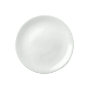 PLATO DE MELAMINA DIAMETRO LISO PREMIUM DE (20 X 1.6CM) BLANCO MCPLMRP20 CONCASSE