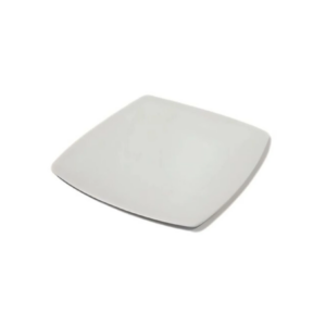 PLATO DE MELAMINA CUADRADO PREMIUM 21 x 2CM BLANCO MCPLMCP21B CONCASSE