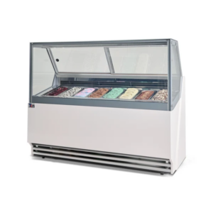 VITRINA EXPOSITORA DE GELATO TKN8GS MARCA TEKNIKITCHEN