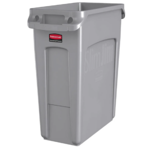 CONTENEDOR SLIM JIM PARA 16 GALONES GRIS 1971258 RUBBERMAID