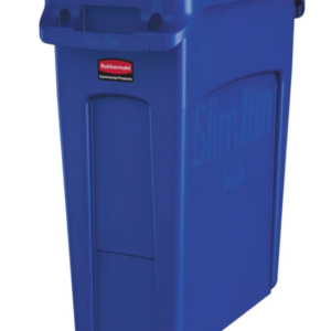 CONTENEDOR SLIM JIM PARA 16 GALONES AZUL 1971257 RUBBERMAID