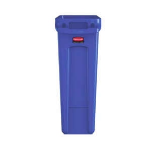 CONTENEDOR SLIM JIM PARA 26 GALONES AZUL 1956185 RUBBERMAID